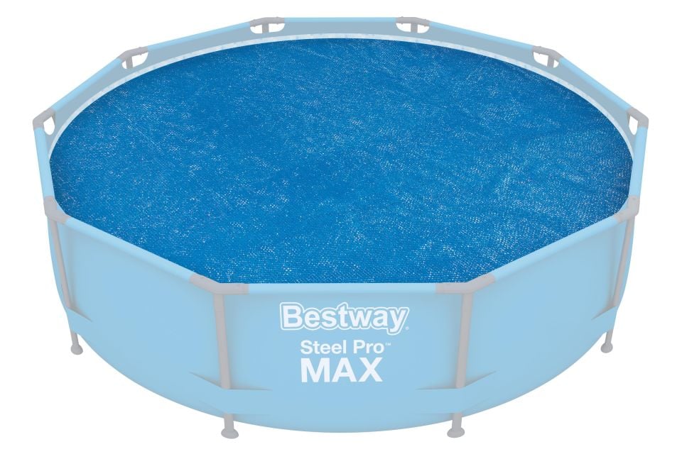 Bestway® 58241 Güneş Isıtmalı Havuz Örtüsü - 3,05 m çaplı yerüstü havuzlar için