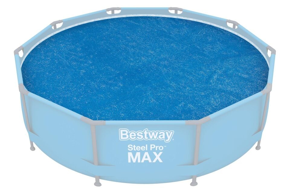 Bestway® 58241 Güneş Isıtmalı Havuz Örtüsü - 3,05 m çaplı yerüstü havuzlar için