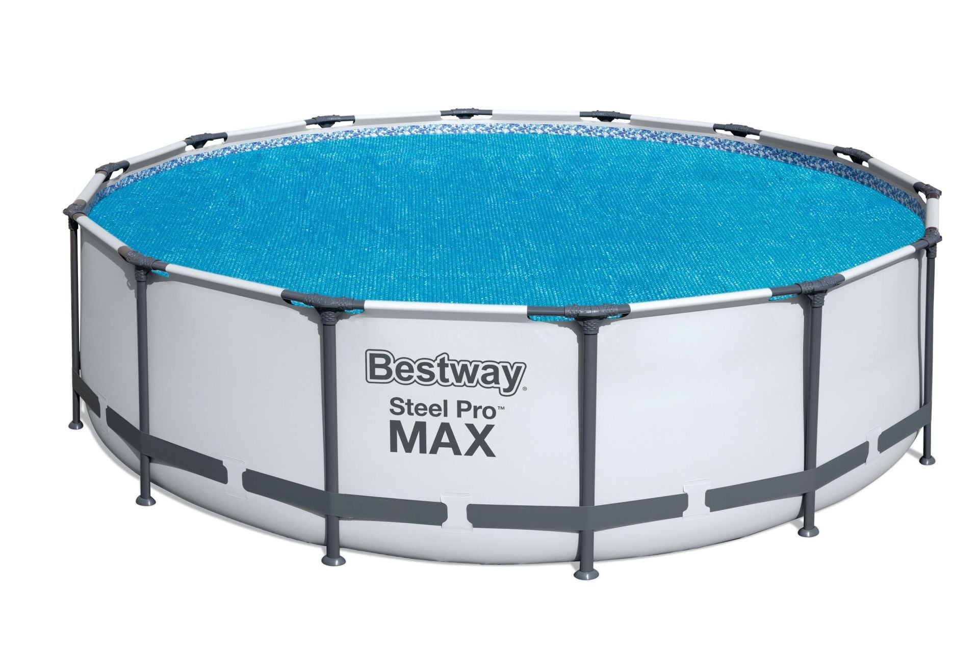 Bestway 58252 Güneş Isıtmalı Havuz Örtüsü - 3,96 m, 4,27 m ve 4,57 m Yerüstü Havuzlar için