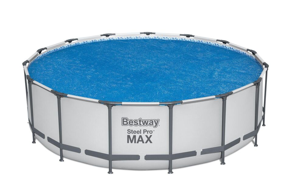 Bestway 58253 Güneş Isıtmalı Havuz Örtüsü - 3,96 m, 4,27 m ve 4,57 m Yerüstü Havuzlar için