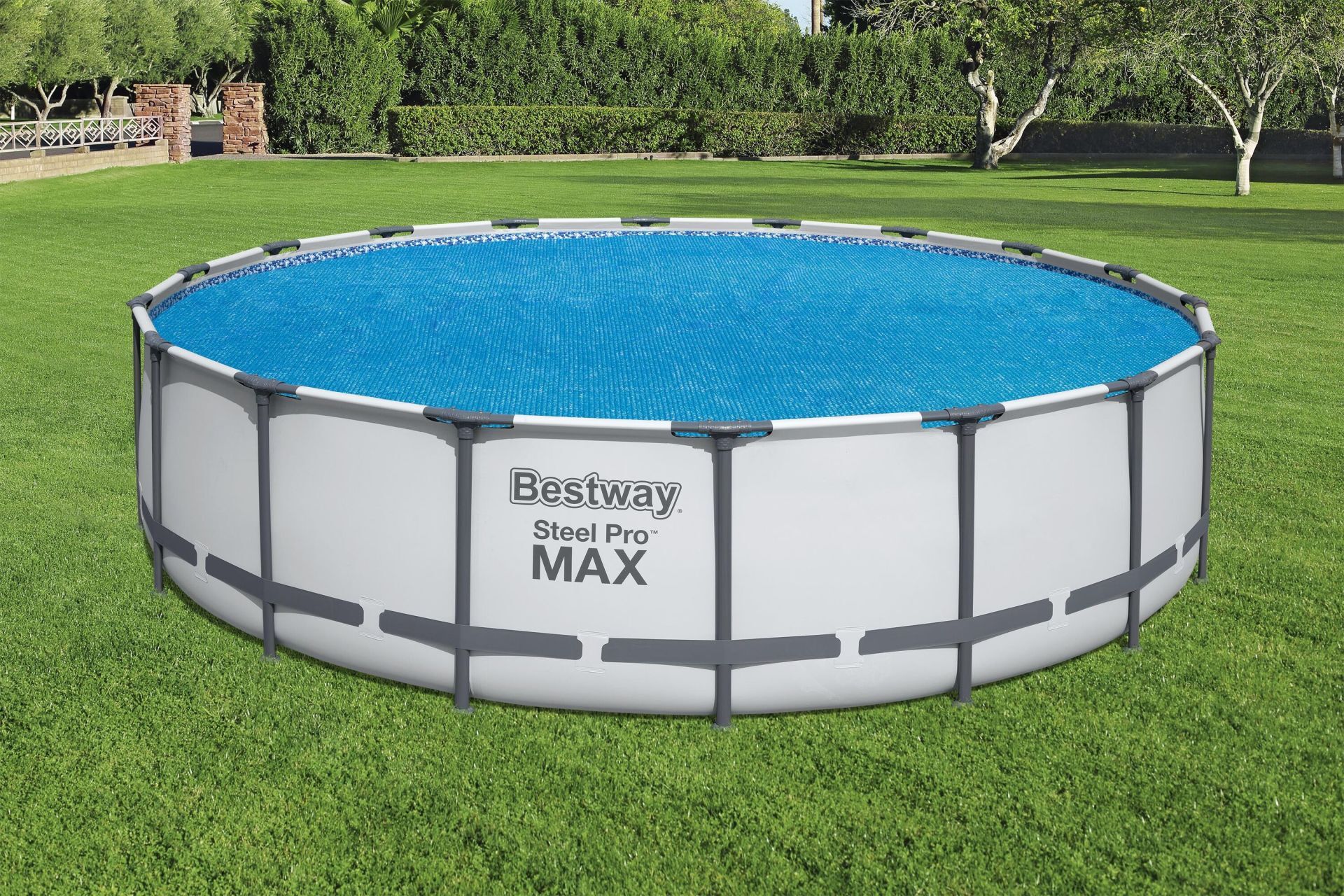 Bestway 58173 Güneş Isıtmalı Havuz Örtüsü - 5,49 m çaplı yerüstü havuzlar için