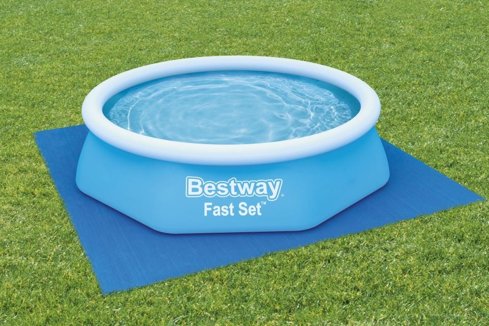 Bestway® 58000 Yer Üstü Havuzlar İçin Koruyucu Zemin Örtüsü 2,44