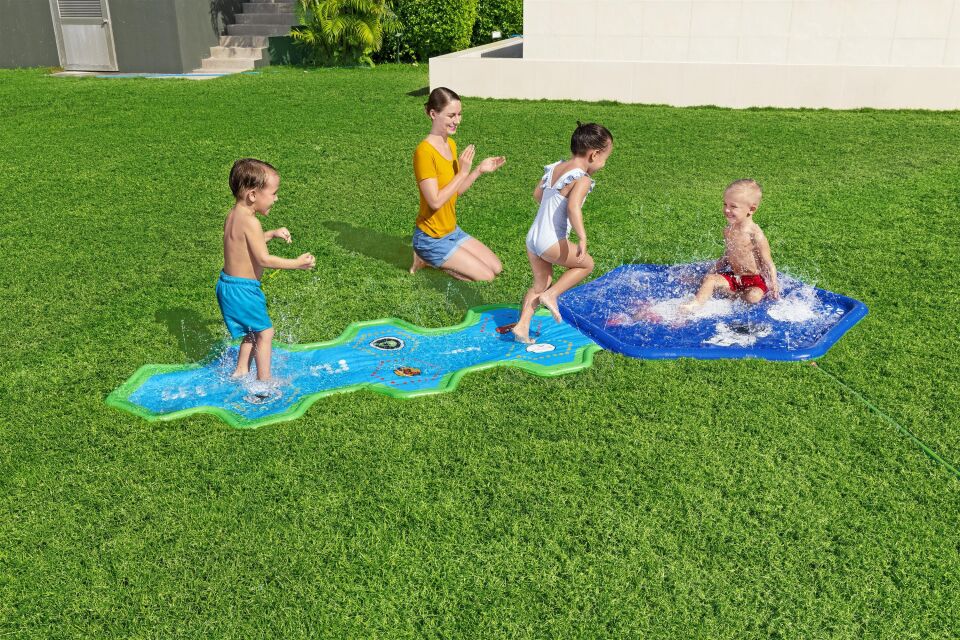 Bestway 52571 Cosmic Adventure Uzay Macerası Fıskiyeli Oyun Matı