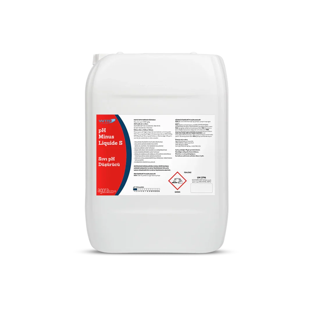 WTR pH MINUS LIQUID S 25 KG - pH Düşürücü