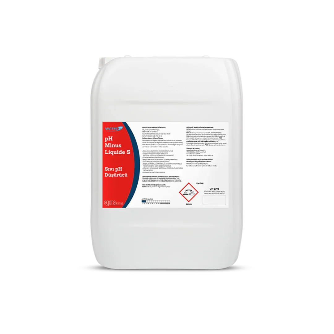 WTR pH MINUS LIQUID S 25 KG - pH Düşürücü