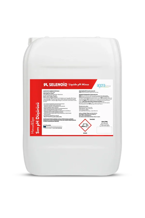 Selenoid LQ pH Minus 25 KG Sıvı pH Düşürücü
