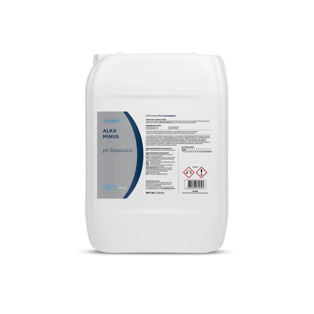 WTR ALKA MINUS 2OL- pH ve Alkanite Düşürücü