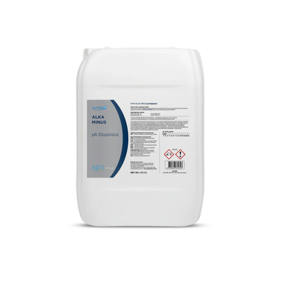 WTR ALKA MINUS 2OL- pH ve Alkanite Düşürücü