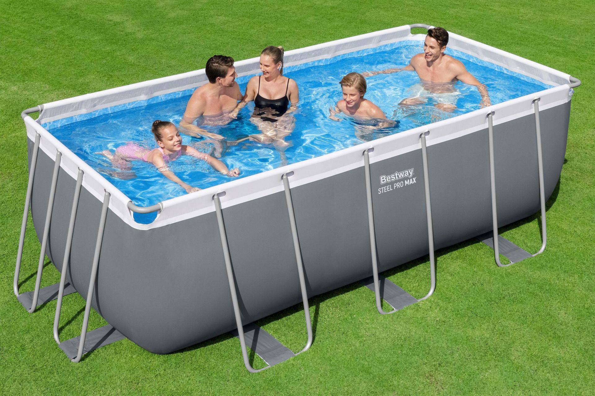 Bestway® Steel Pro MAX™ Above Ground Pool Set 4.12 m x 2.01 m x 1.22 m