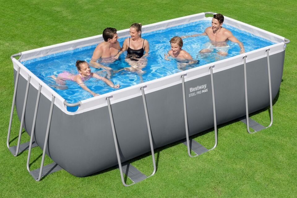 Bestway® Steel Pro MAX™ Above Ground Pool Set 4.12 m x 2.01 m x 1.22 m