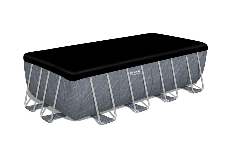 Bestway® 56996 Power Steel™ Prefabrik Yerüstü Havuz 4,88 m x 2,44 m x 1,22 m