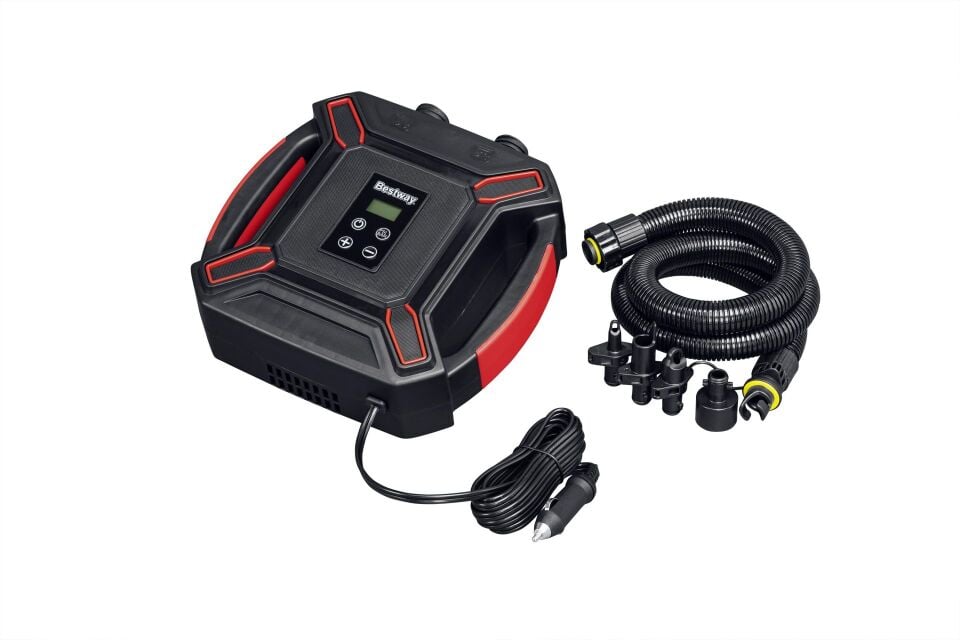 Bestway® 62265 PowerGrip™ Şişme Sörf Tahtası İçin Yüksek Basınçlı Elektrikli Hava Körüğü