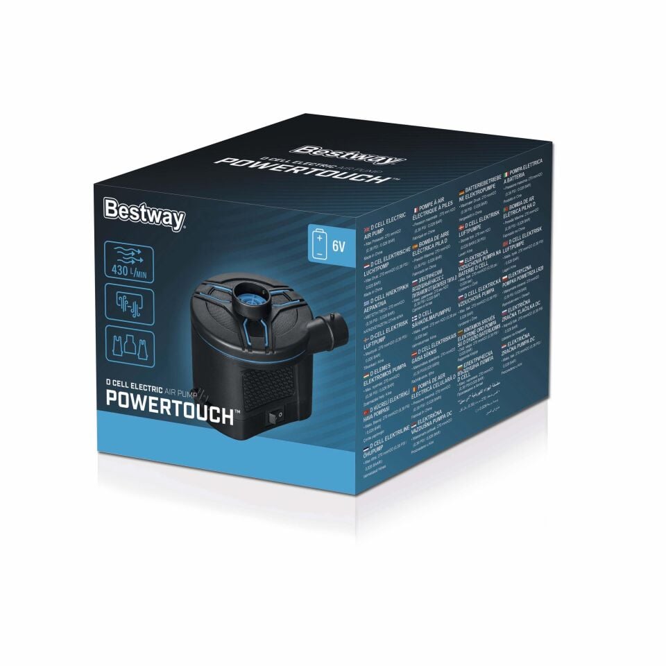 Bestway 62254 PowerTouch Pilli Elektrikli Hava Pompası