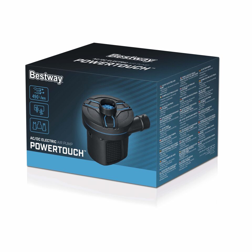 Bestway® 62255 PowerTouch Ev ve Araç Tipi Elektrikli Hava Pompası