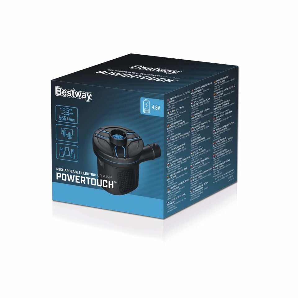 Bestway 62260 PowerTouch Şarjlı Elektrikli Hava Pompası