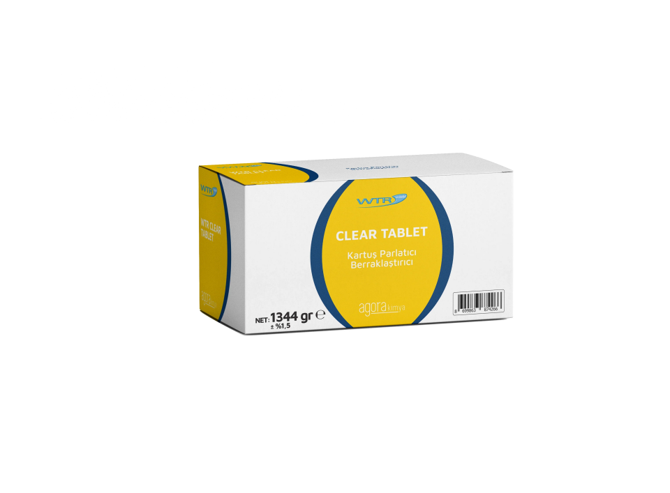 WTR CLEAR Tablet Havuz Suyu Parlatici- Topaklayici