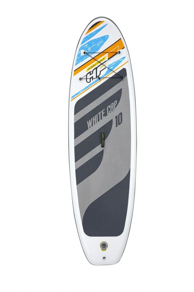Hydro-Force™ 65342 White Cap Kürekli Şişme SUP-Sörf ve Kano Seti 3.05 m