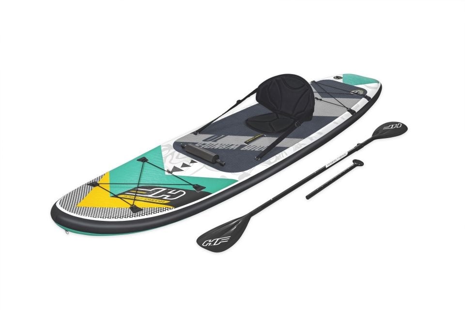 Hydro-Force™ 65375 Aqua Wander™ TravelTech™ Kürekli Şişme SUP-Sörf ve Kano Seti