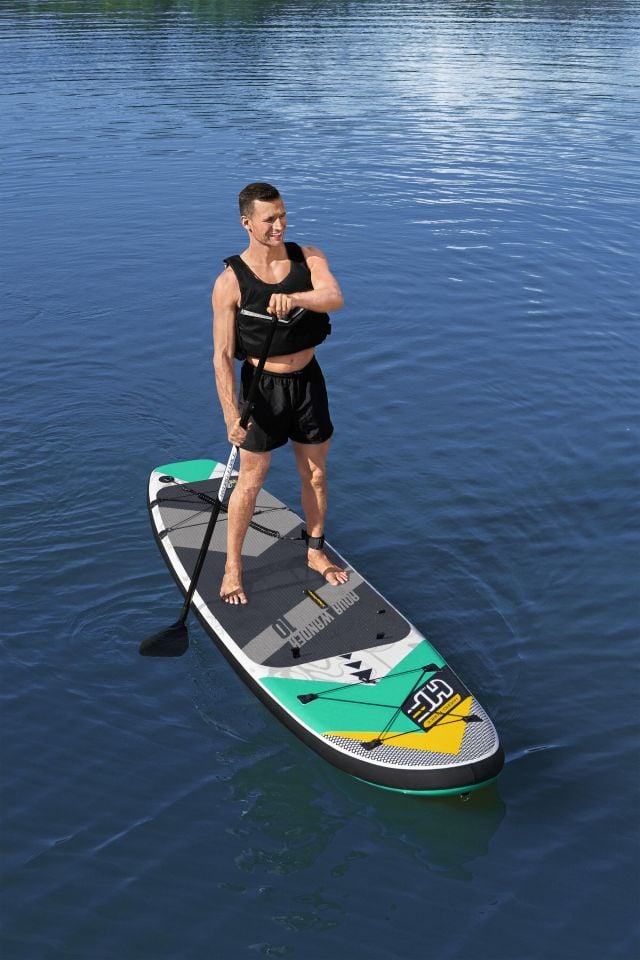 Hydro-Force™ 65375 Aqua Wander™ TravelTech™ Kürekli Şişme SUP-Sörf ve Kano Seti