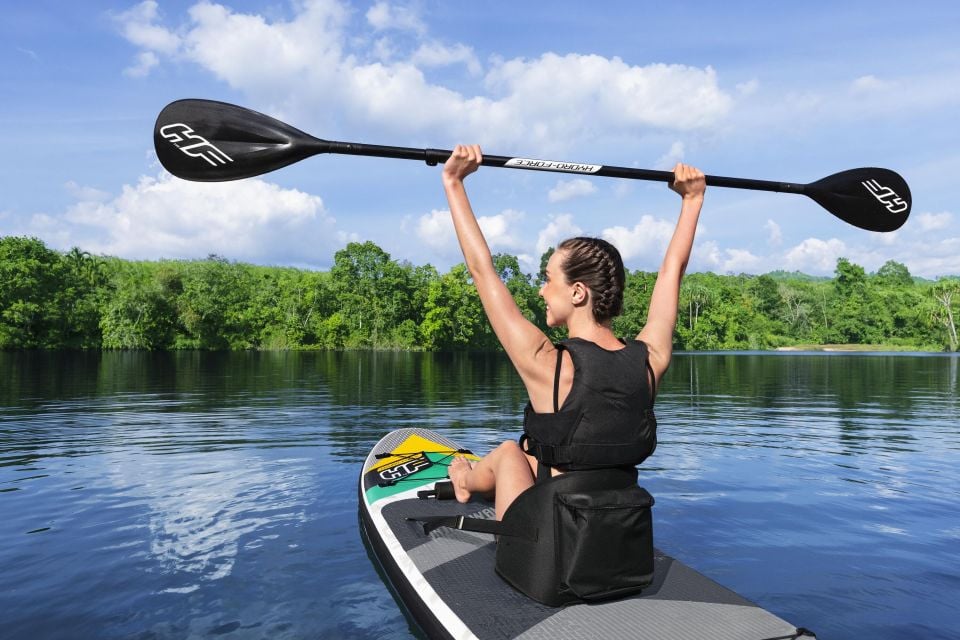 Hydro-Force™ 65375 Aqua Wander™ TravelTech™ Kürekli Şişme SUP-Sörf ve Kano Seti