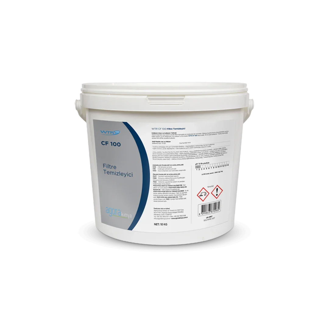 WTR CF 100 25 KG Filtre Temizleyici