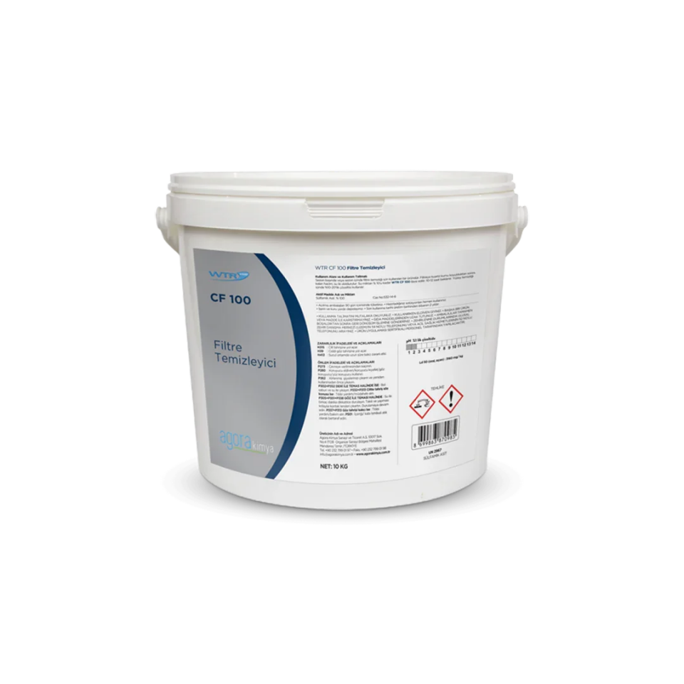 WTR CF 100 25 KG Filtre Temizleyici