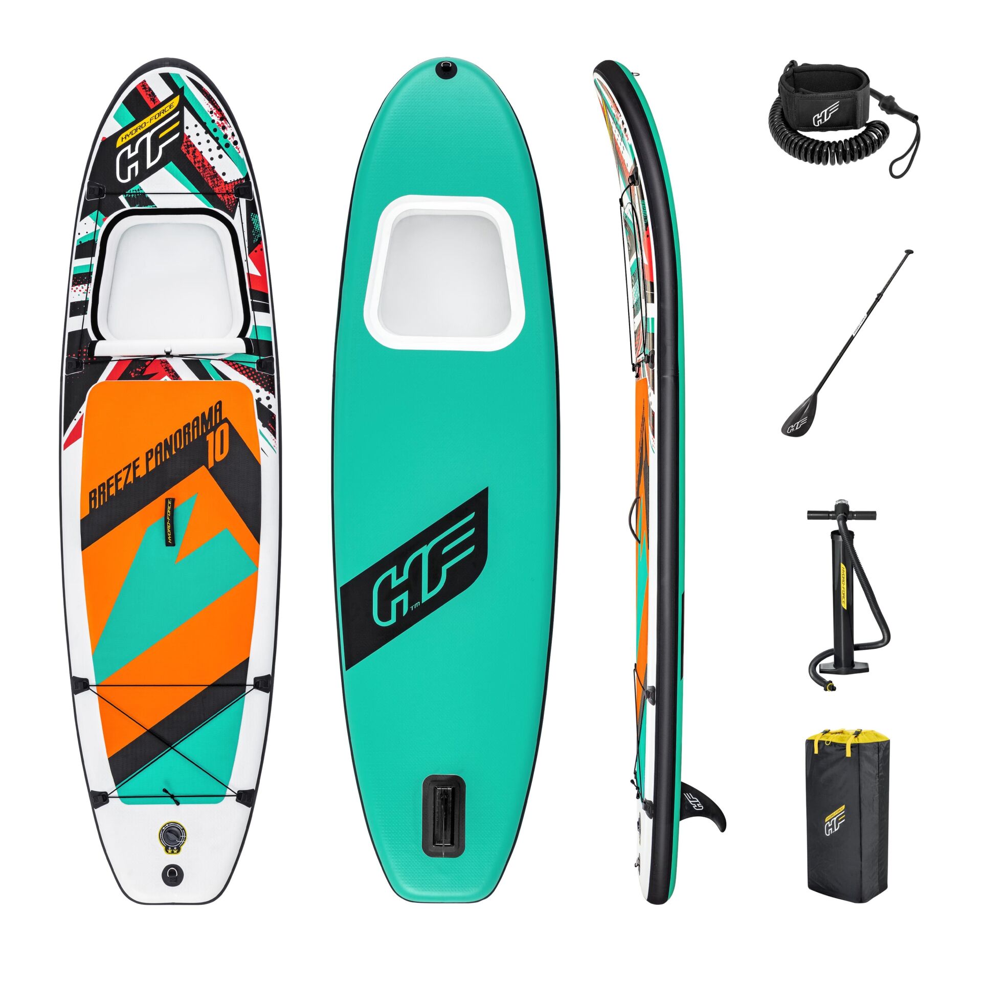 Hydro-Force™ 65377 Breeze Panorama™ Pencereli Şişme SUP-Sörf Seti