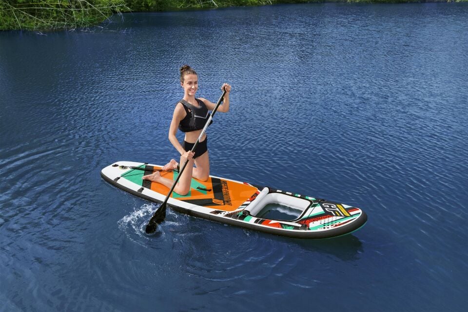Hydro-Force 65377  Breeze Panorama Pencereli Şişme SUP-Sörf Seti