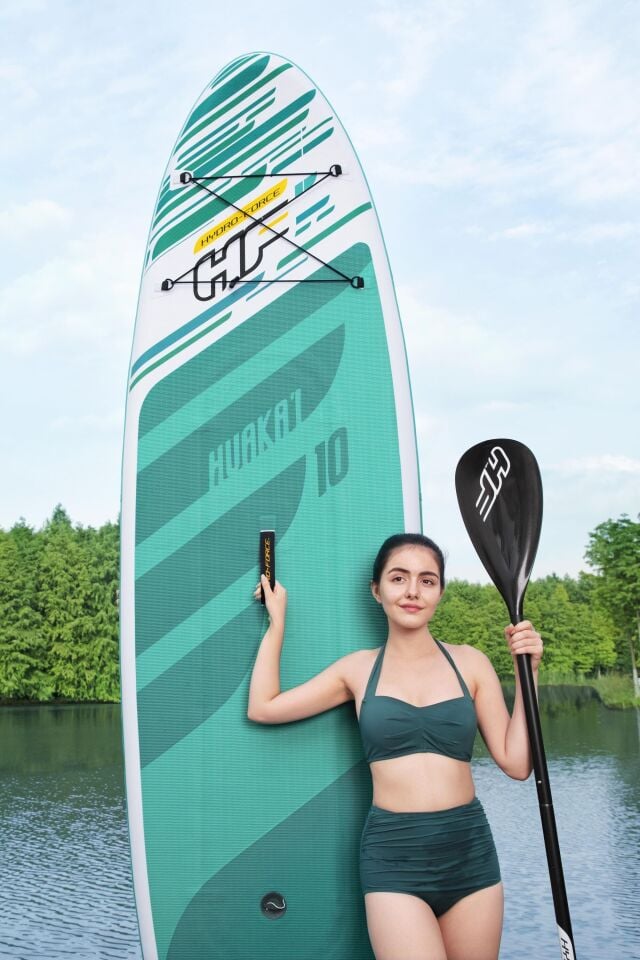 Hydro-Force 65346 Huakai Kürekli Şişme SUP-Sörf Seti 3,05 m