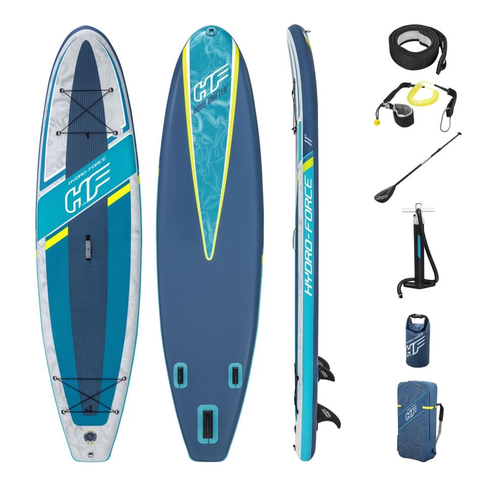 Hydro-Force™ 65391 Aqua Drifter™ Şişme SUP Sörf Seti 3.35 m
