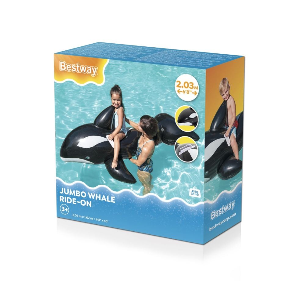 Bestway® 41009 Büyük Balina Binici 2,03 m x 1,02 m