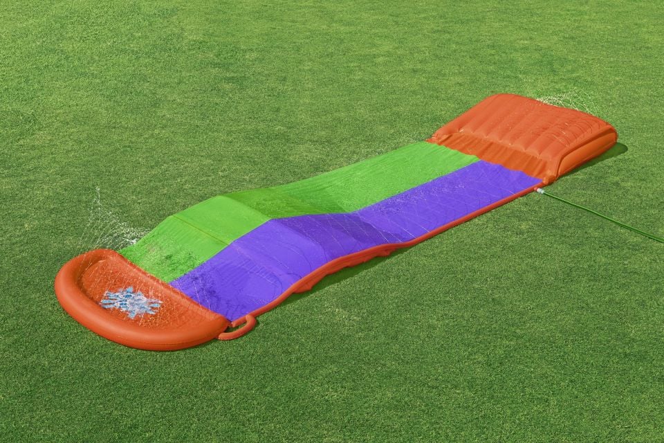 H2OGO!® 1052634XXX24 SplashCoaster Çift Şeritli Su Kaydırağı 4.88 m
