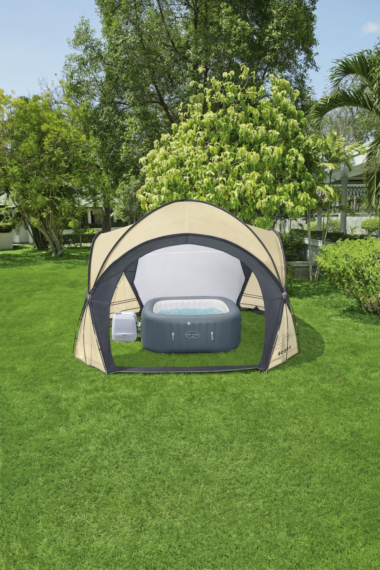 Lay-Z-Spa® 60305 Yuvarlak Spa Havuzu için Kubbe 3.90m
