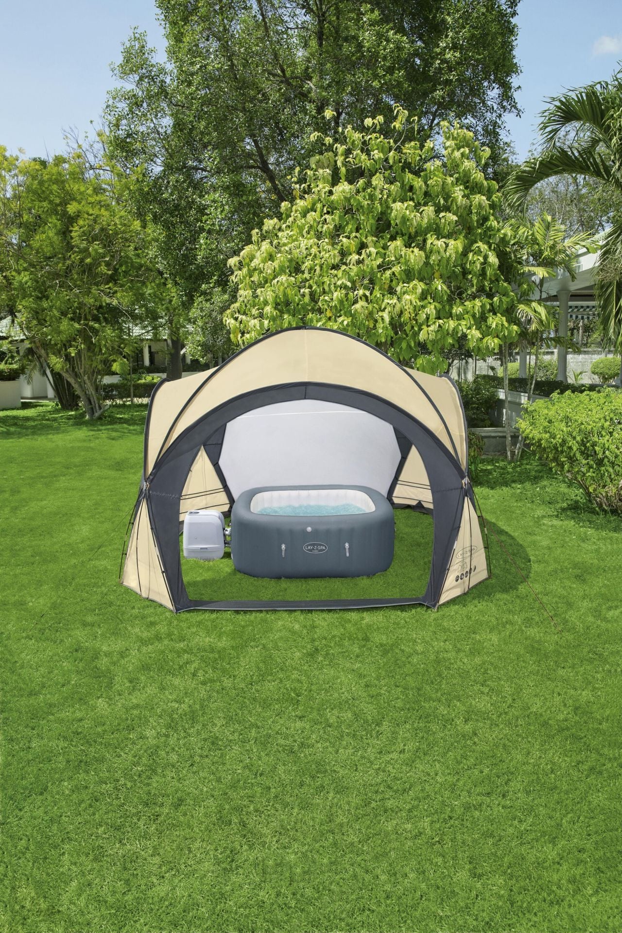 Lay-Z-Spa 60305 Yuvarlak Spa Havuzu için Kubbe 3.90m