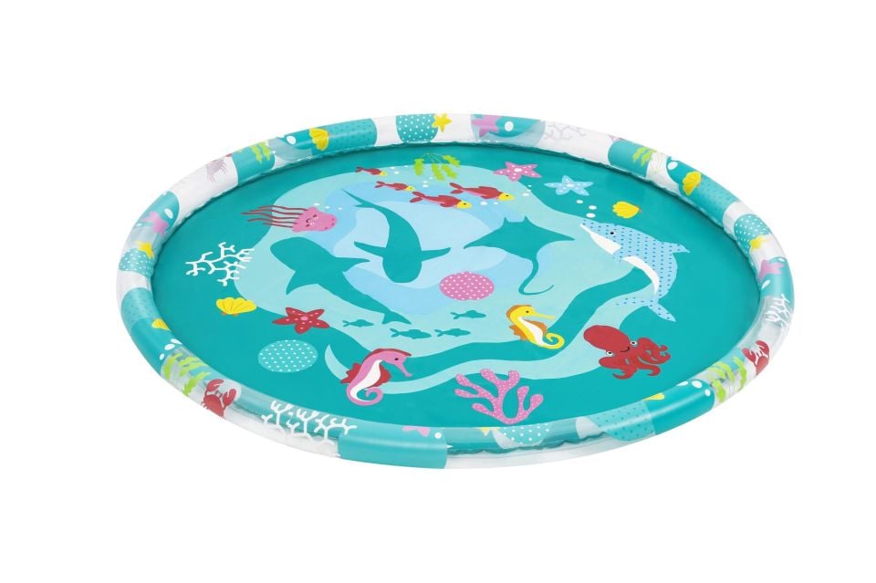 Bestway® 52487 Underwater Utopia™ Su Altı Resimli Fıskiyeli Oyun Minderi