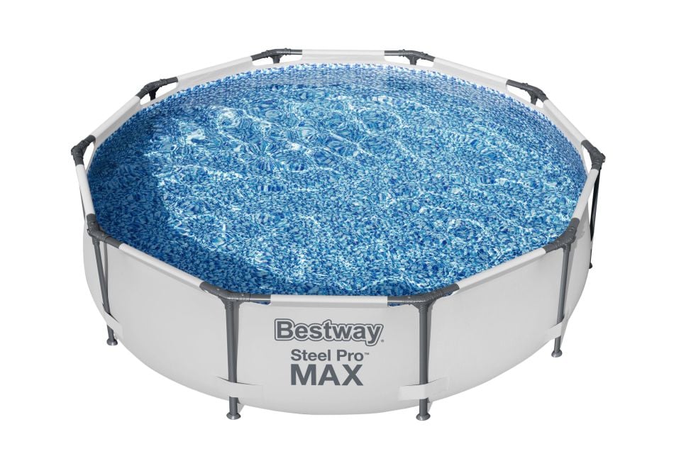 Bestway® 56406 Steel Pro MAX™ Prefabrik Yer Üstü Çember Havuz 3,05 m x 76 cm