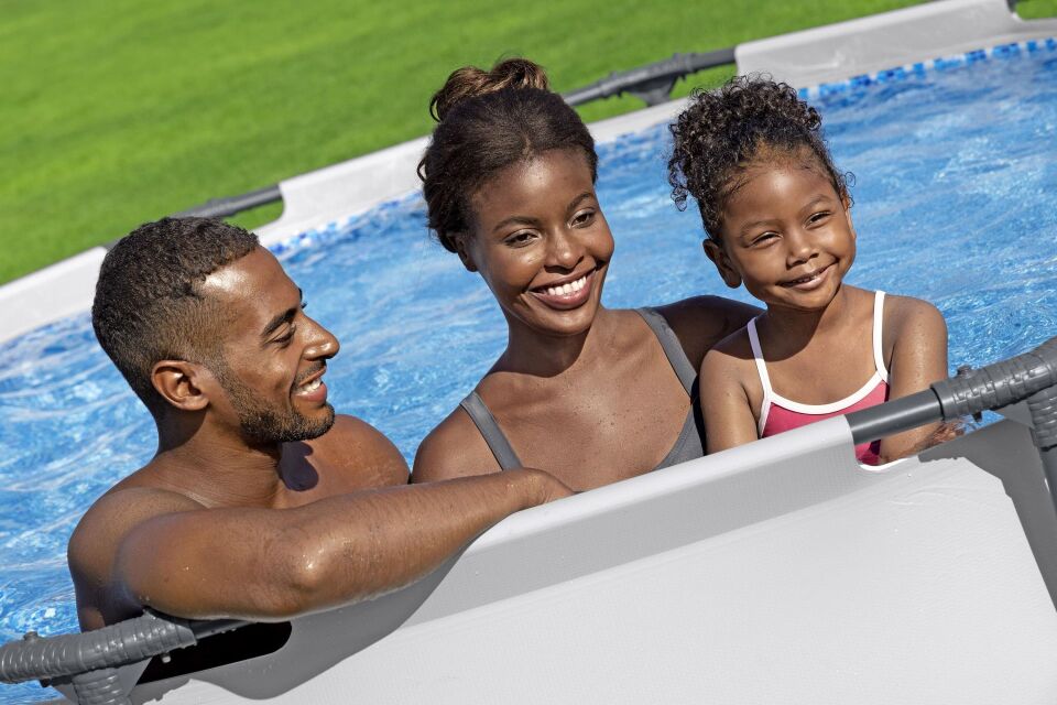 Bestway® 56408 Steel Pro MAX™ Prefabrik Yer Üstü Çember Havuz 3,05 m x 76 cm