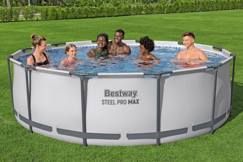 Bestway® 56418 Steel Pro MAX™ Prefabrik Yer Üstü Havuz Seti 3,66 m x 1,00 m