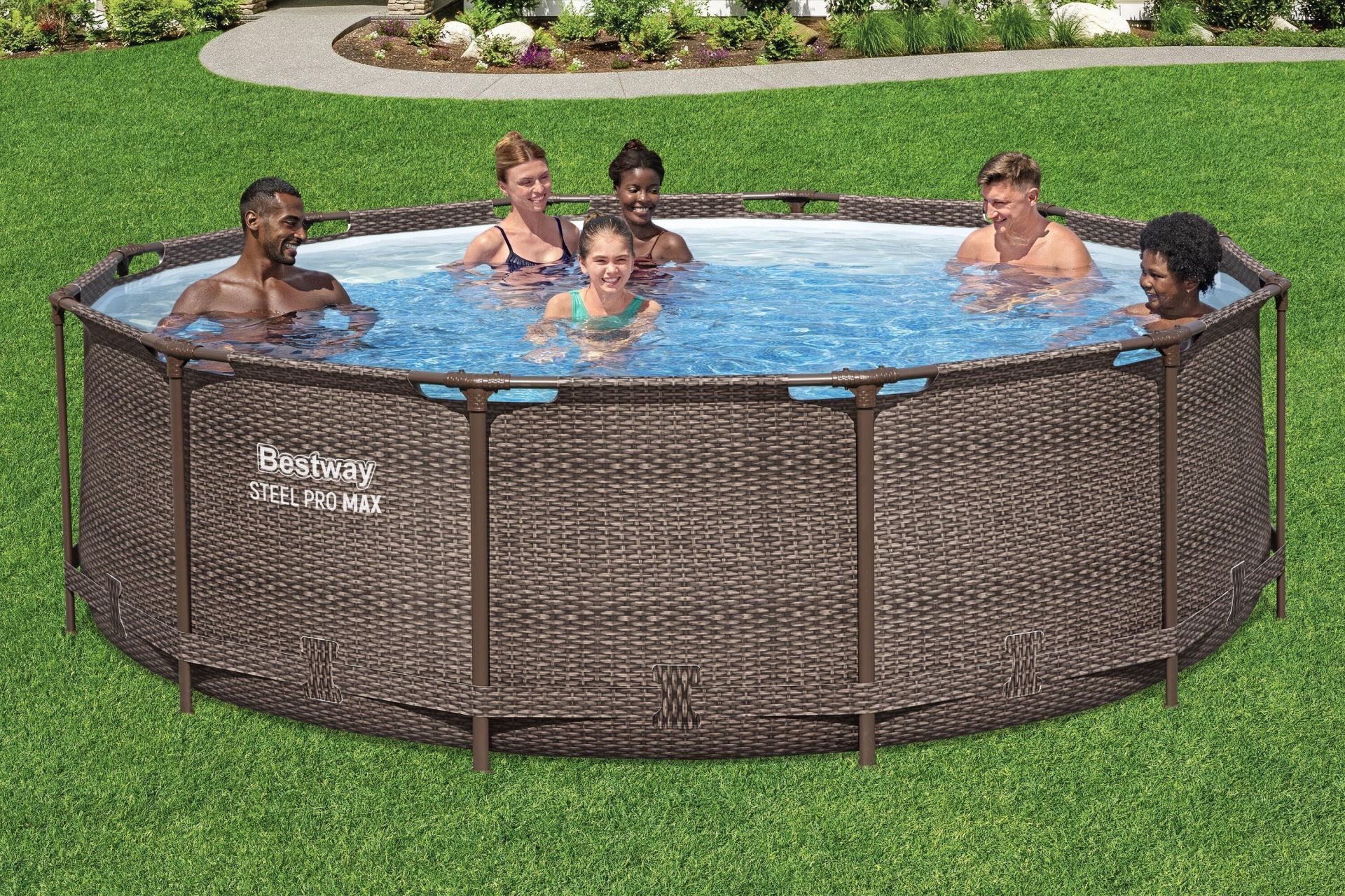 Bestway® 56709 Steel Pro MAX™ Yer Üstü Prefabrik Havuz Seti 3,66 m x 1,00 m