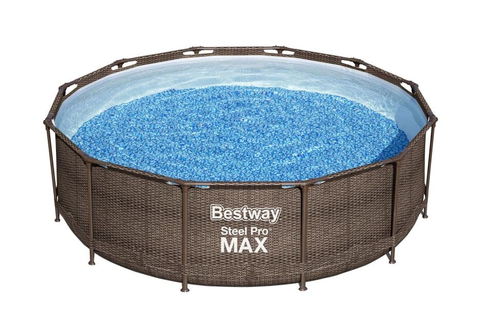 Bestway Prefabirk Havuz Steel Pro MAX  Prefabrik Yer Üstü Çember Havuz Seti 3,66 m x 1,00 m 56709