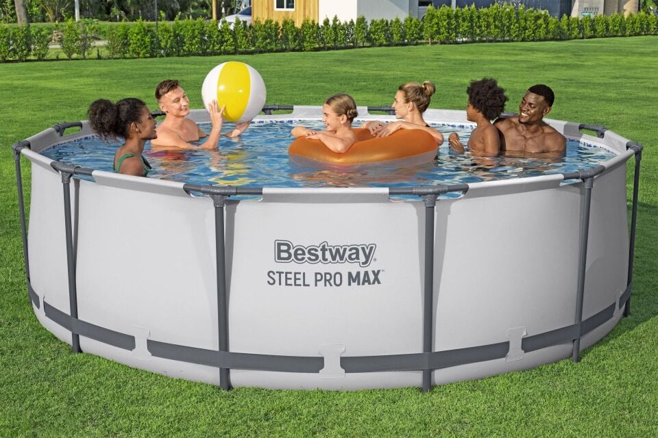 Bestway® 56420 Steel Pro MAX™ Yer Üstü Prefabrik Havuz Seti 3,66 m x 1,22 m