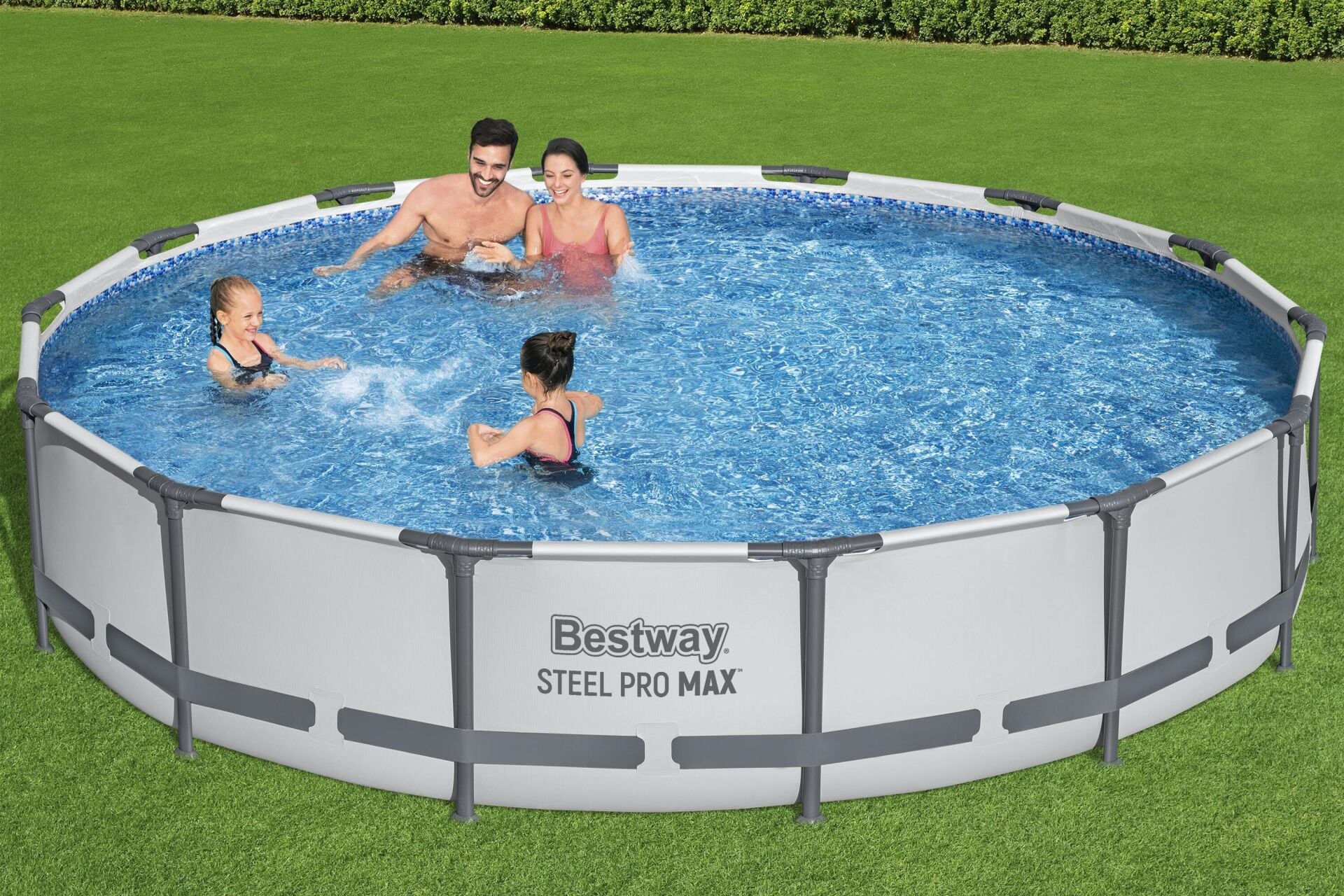 Bestway Prefabrik Havuz Steel Pro MAX  Prefabrik Yer Üstü Havuz Seti 4,27 m x 84 cm 56595