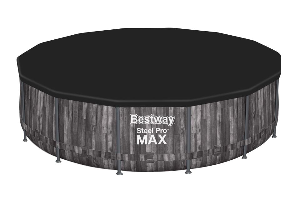 Bestway® Steel Pro MAX™ Prefabrik Yer Üstü Çember Havuz Seti 4,27 m x 1,07 m