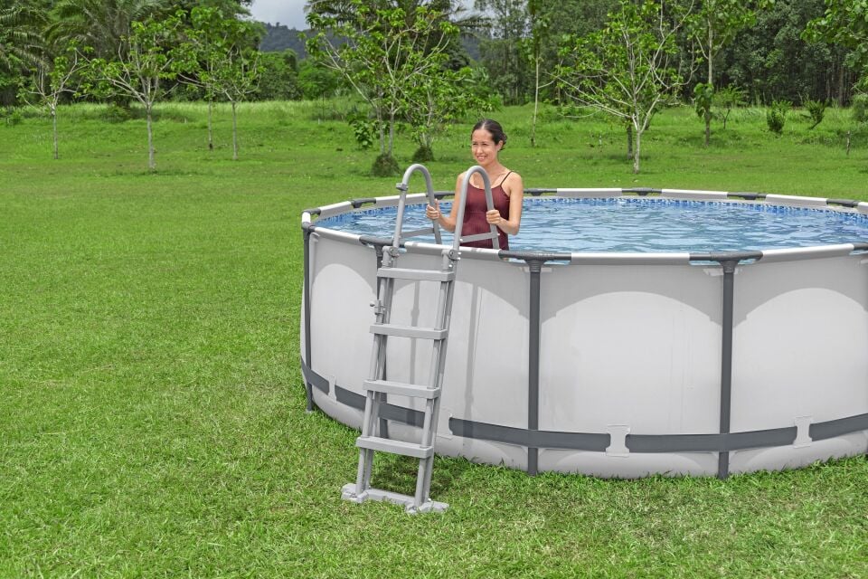 Bestway® 5612X Steel Pro MAX™ Prefabrik Yer Üstü Çember Havuz Seti 4,27 m x 1,22 m