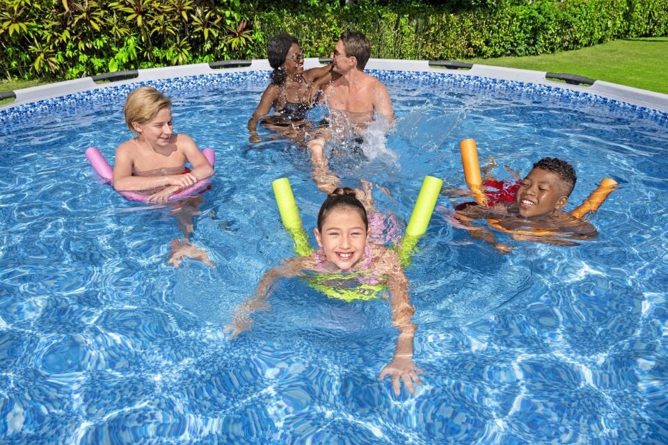 Steel Pro MAX 15'' x 48''/4.57m x 1.22m Round Pool Set