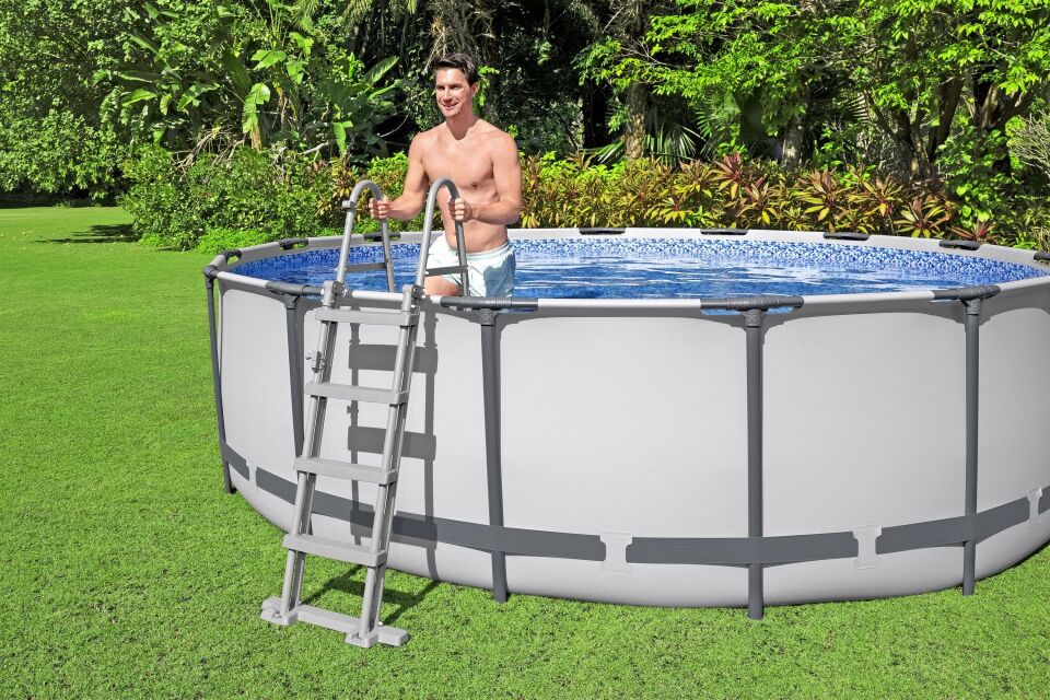 Bestway® 56438 Steel Pro MAX™ Prefabrik Yer Üstü Havuz Seti 4,57 m x 1,22 m