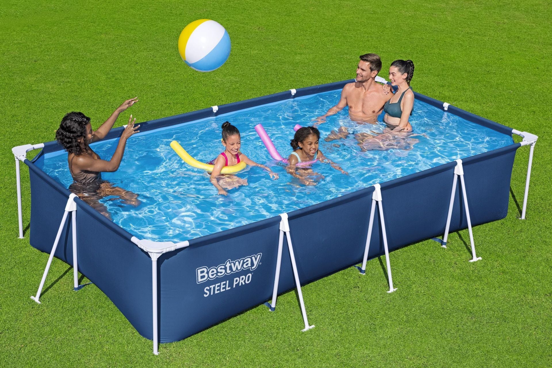 Steel Pro 13''1'' x 6''11'' x 32''/4.00m x 2.11m x 81cm Pool