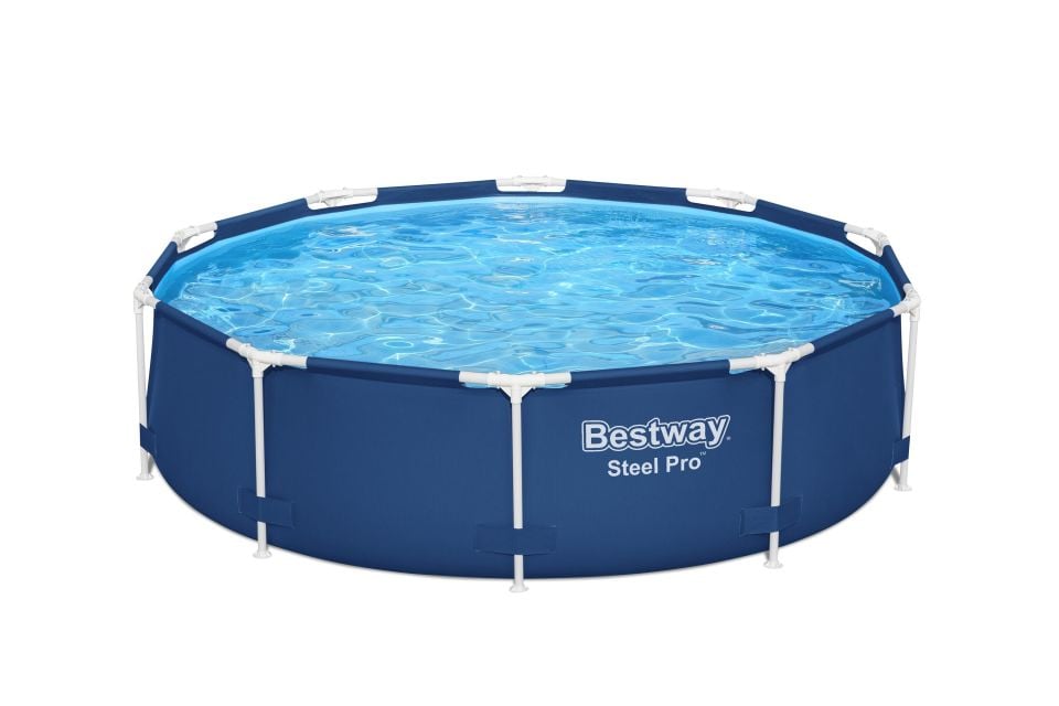 Bestway® 56677 Steel Pro™ Prefabrik Yerüstü Çember Havuz 3,05 m x 76 cm