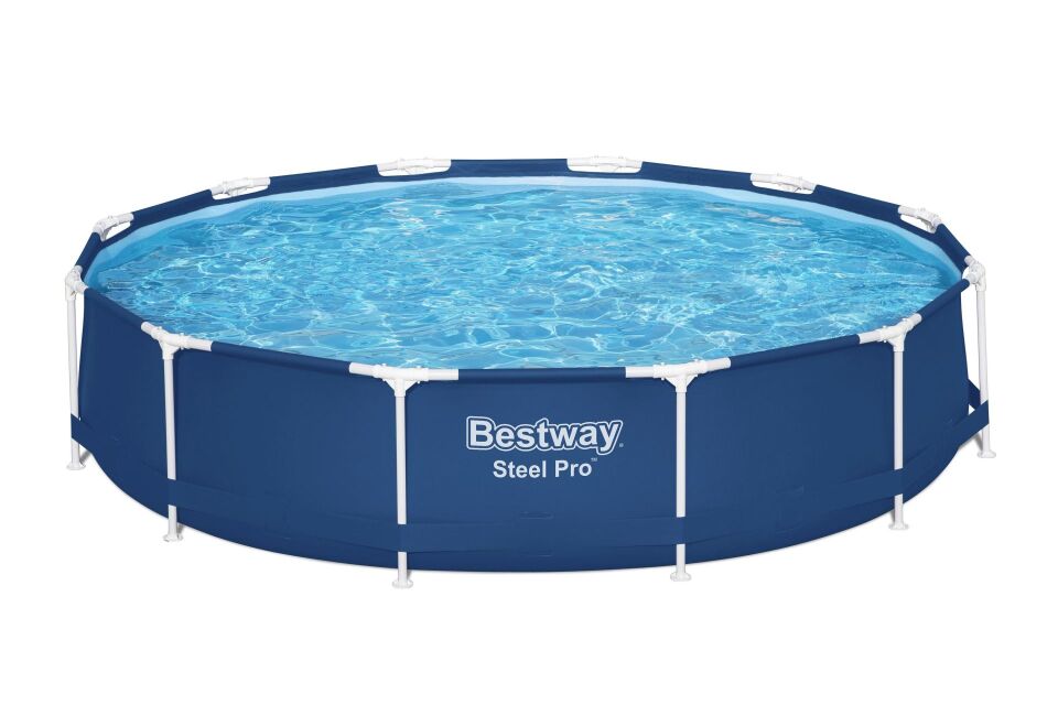 Bestway Prefabrik Havuz Steel Pro MAX Yer Üstü Prefabrik Çember Havuz 3,66 m x 76 cm 56706
