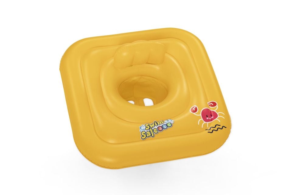 Swim Safe ABC™ WonderSplash™ 32050 Üçlü Simit Bebek Kare Bot Binici 76 cm x 76 cm